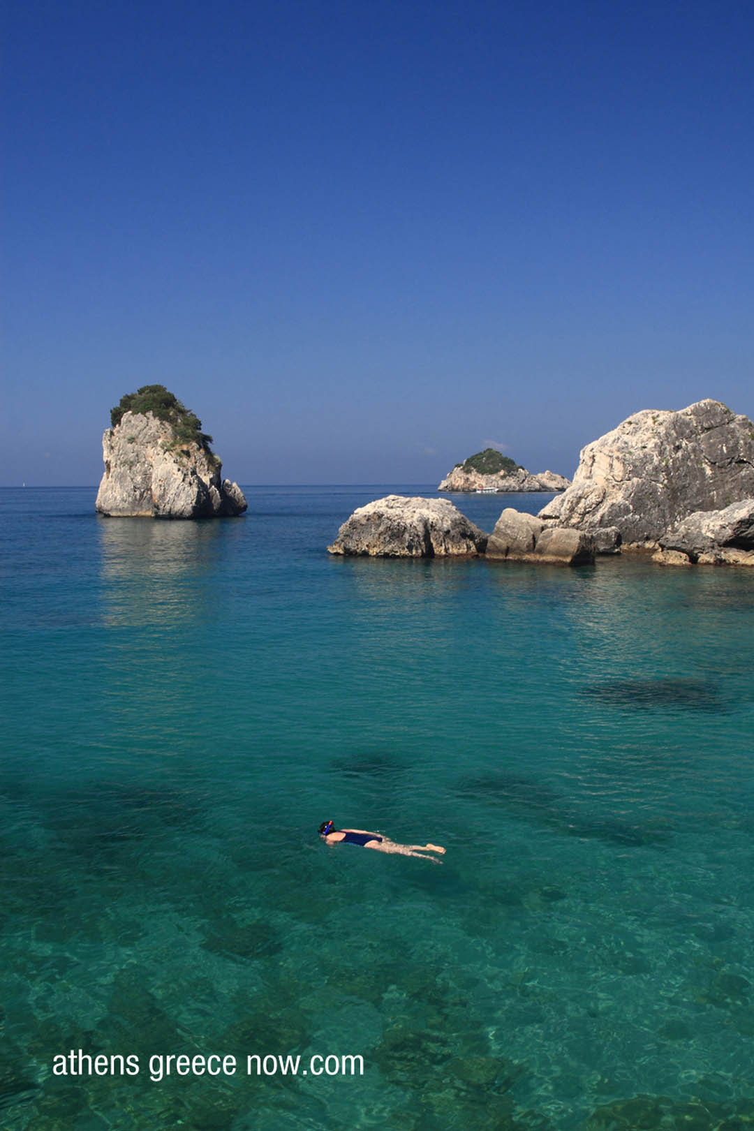 Epirus Parga in Greece Waters