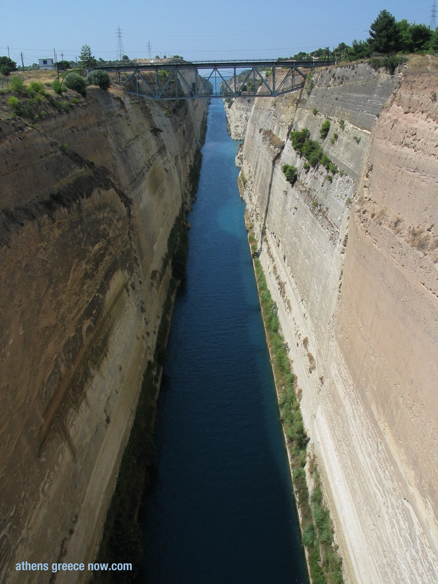 Corinth Canal View - Greece