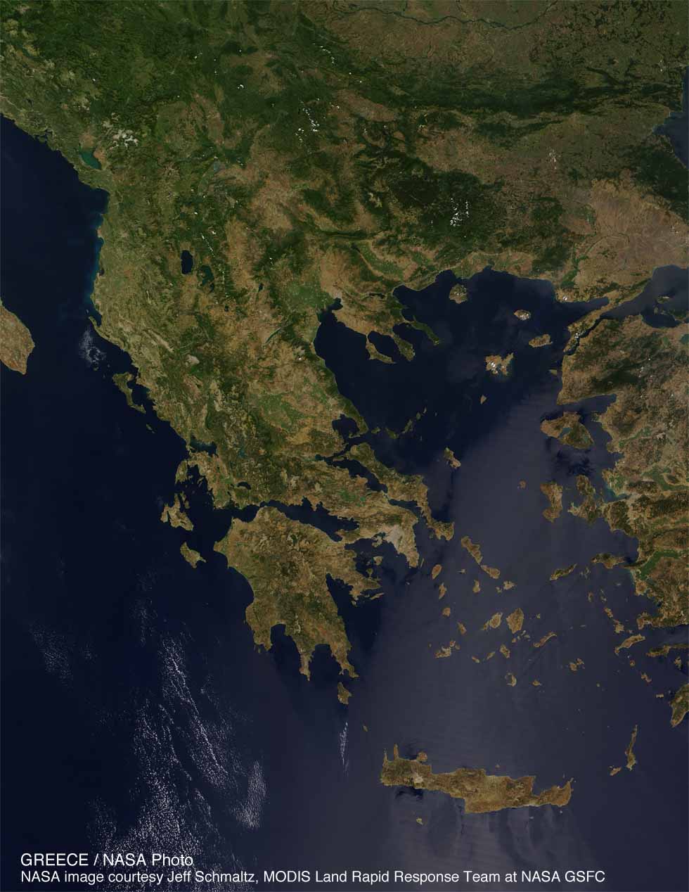 Greece NASA