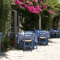 A Greek taverna Restaurant