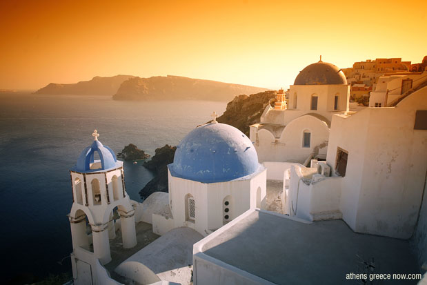 Santorini village of Oia