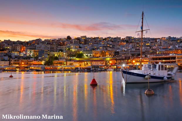 Mikrolimano marina, Athens