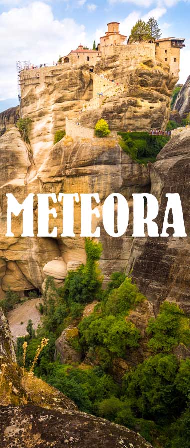 Meteora the Famous Mountains of Greece