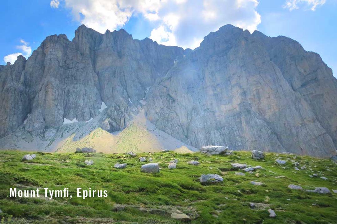 Mount Tymfi in Epirus