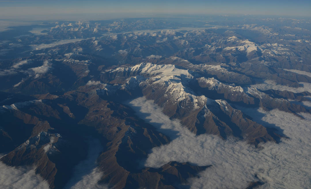 SNow capped mountains of Greece