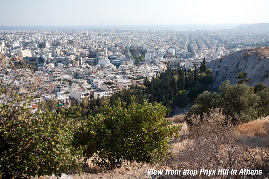 View from Pnyx Hill