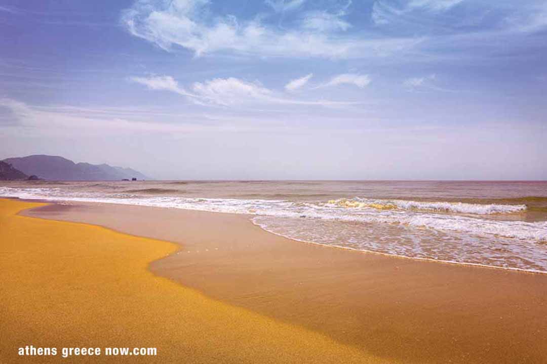 Beach Corfu Greece