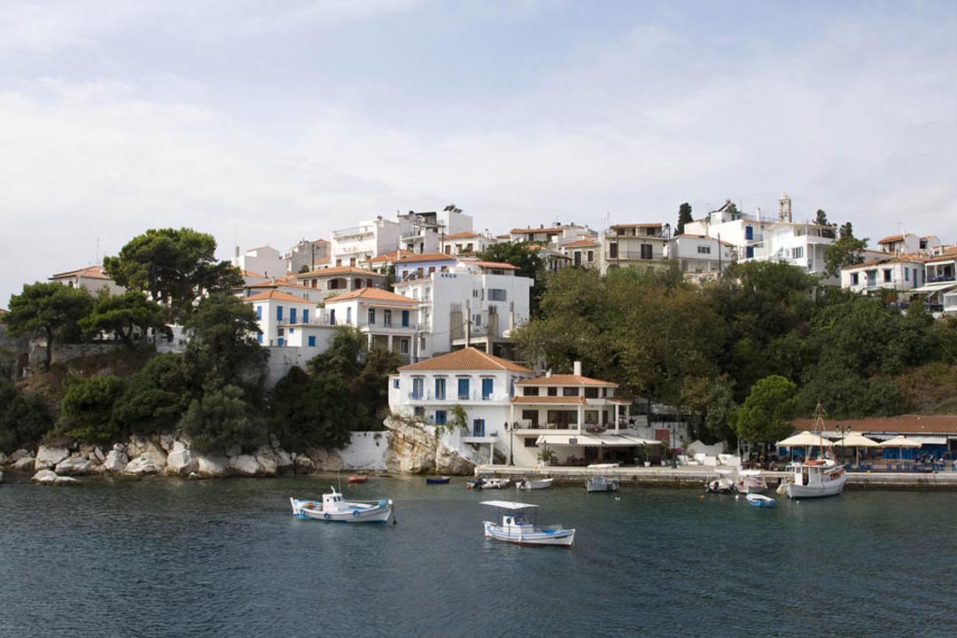 Skiathos Island by the water Jimmys Bar