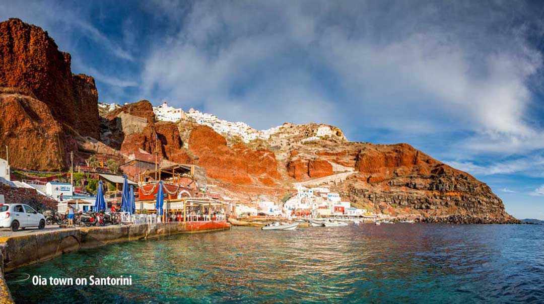 Oia on Santorini Thera Island