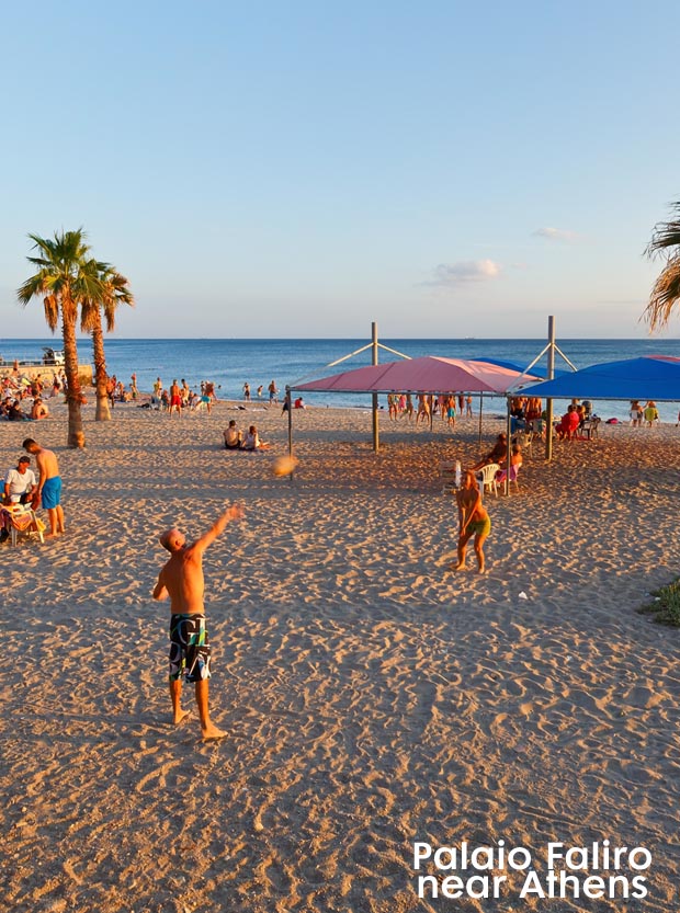 Palaio Faliro Beach near Athens