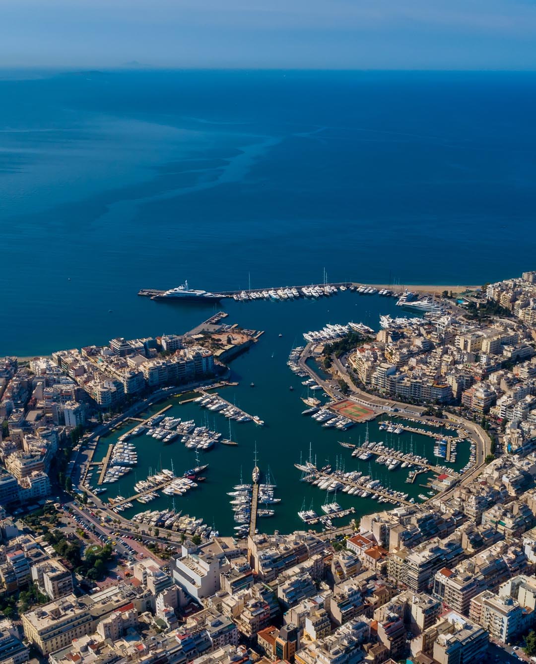 Zea Marina from the air