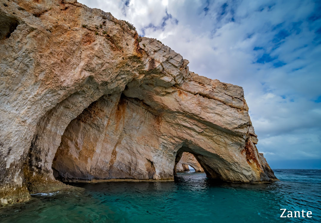 Zante Coast Blue Cave