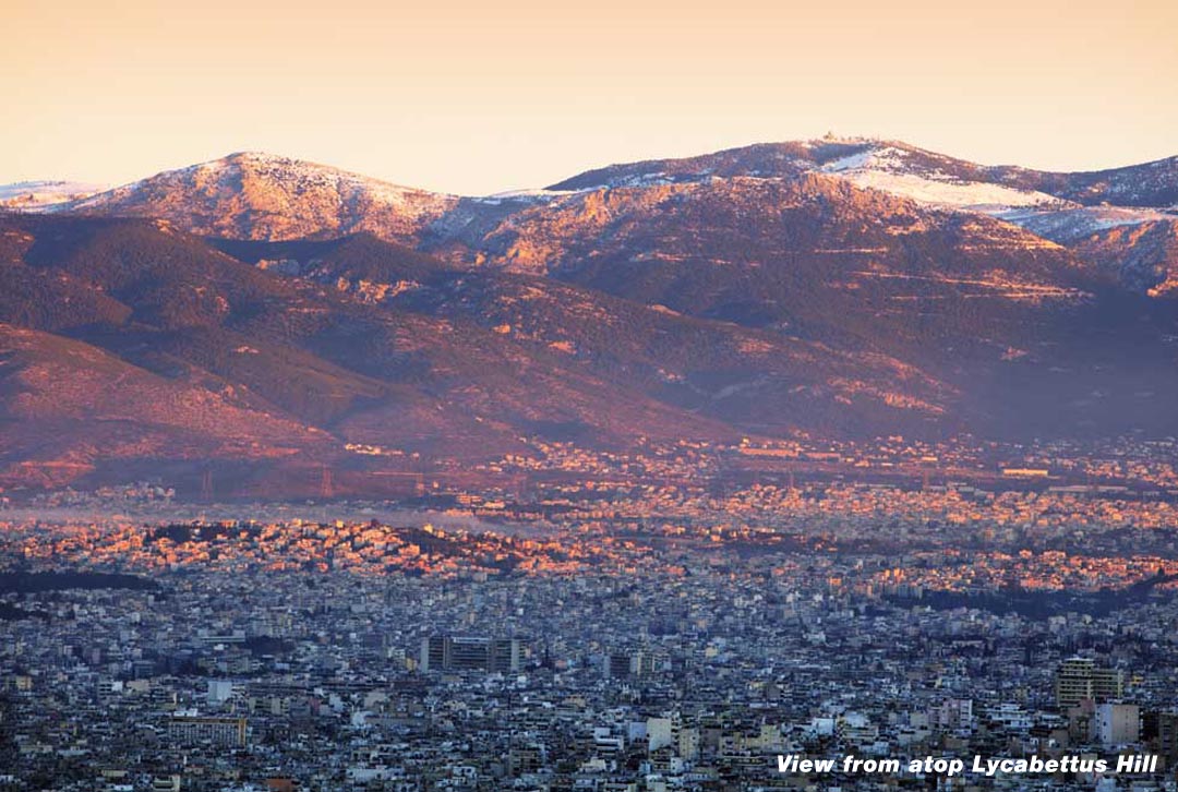 View from Lycabettus