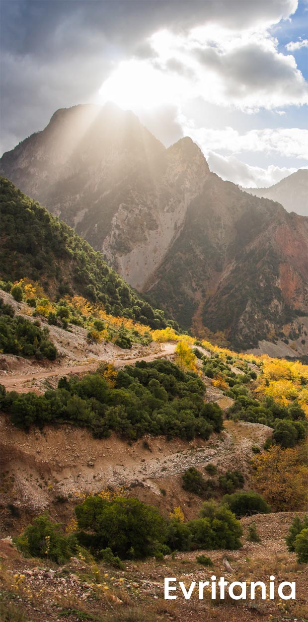 Evritania mountains