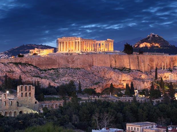 Acropolis at Sunset
