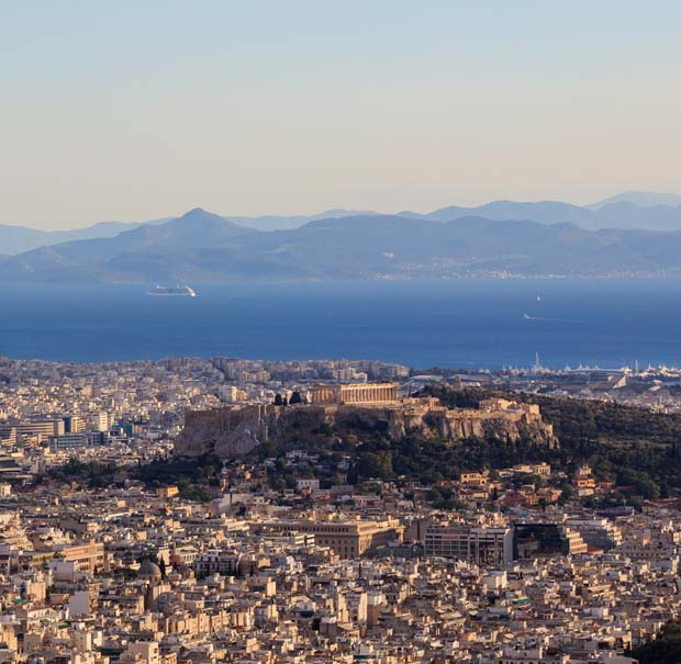 View of Athens from Lycabettus