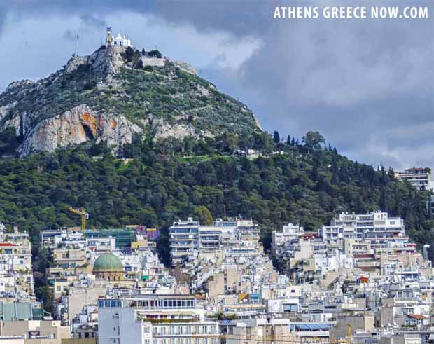 Lycabettus Mountain Athens Greece