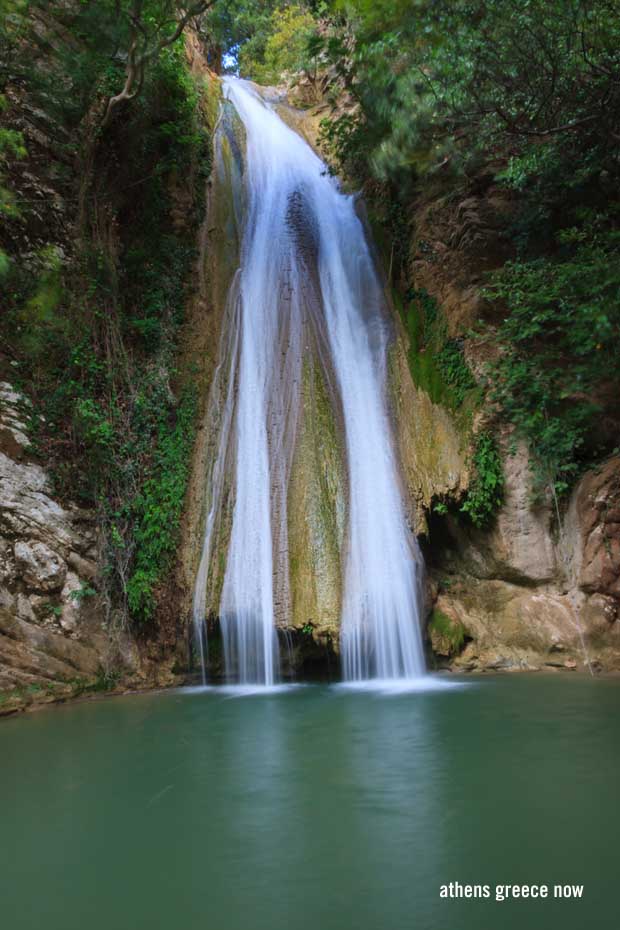 Neda Waterfall in the Peloponnese