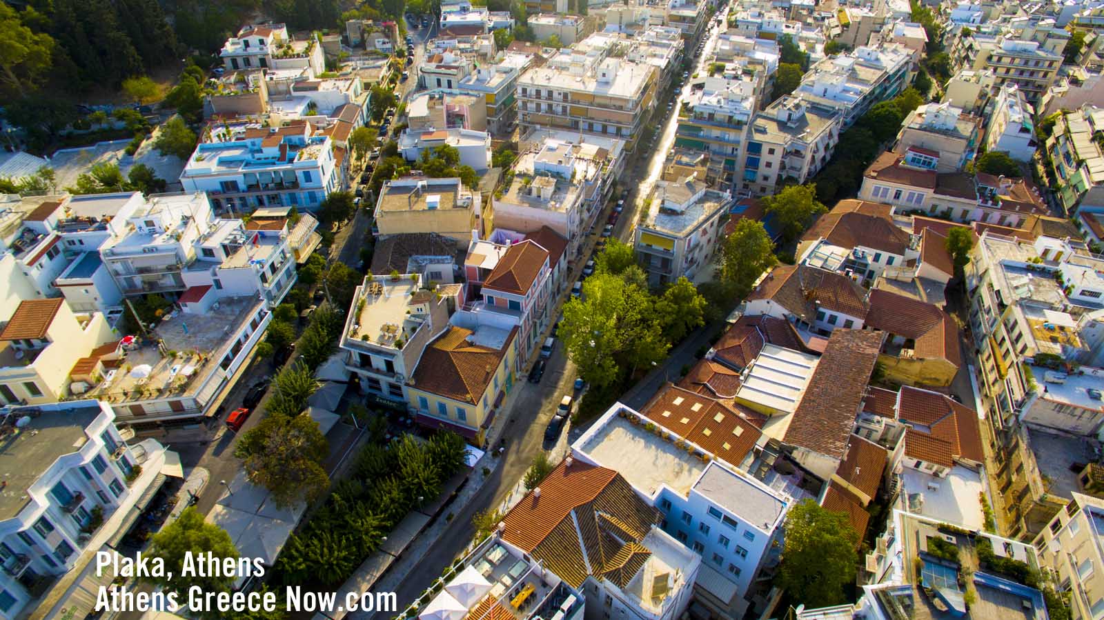 Plaka in Athens Greece