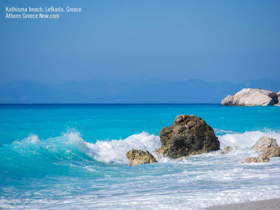 Kathisma Beach on Lefkada Island - Greece