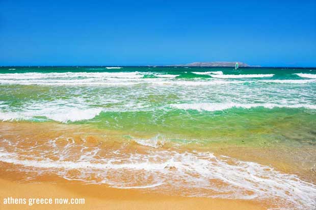 turquoise waters Greece beach waters