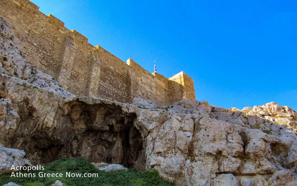 Walls of the Acropolis Greece