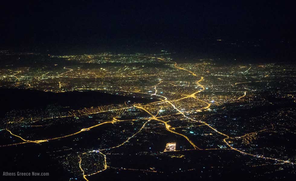 View of Athens Greece