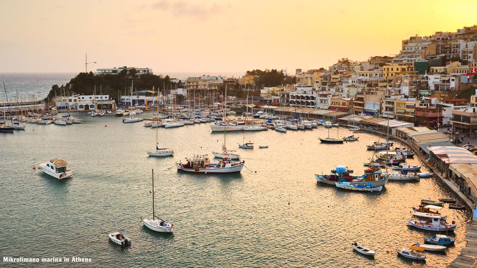 Mikrolimano marina in Athens