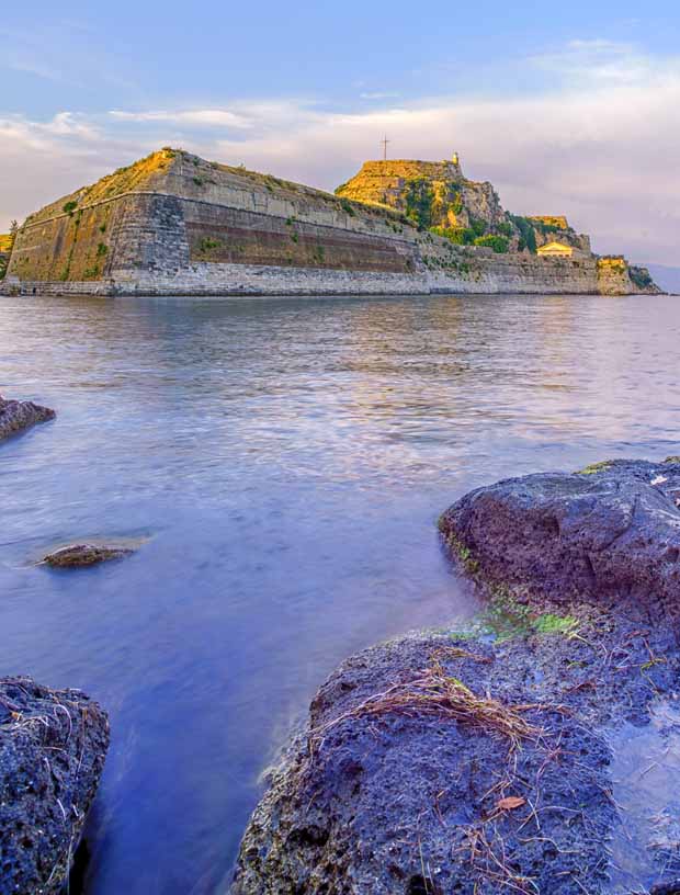 Corfu Greece Fortress