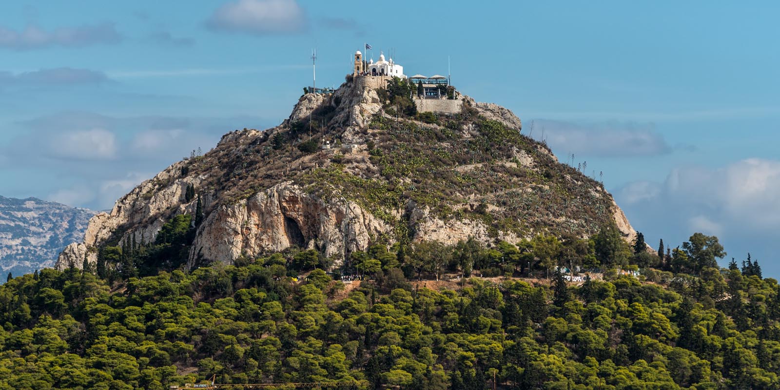 Mount Lycabettus Athens Greece Now Mount Lycabettus Athens Greece Now