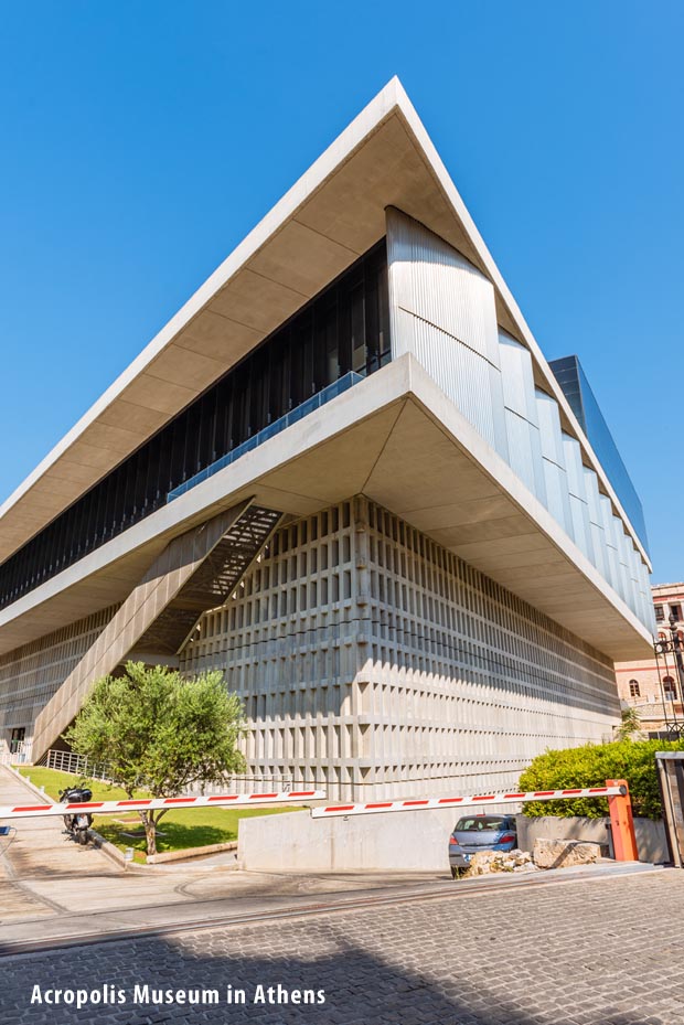 acropolis museum in thens Greece