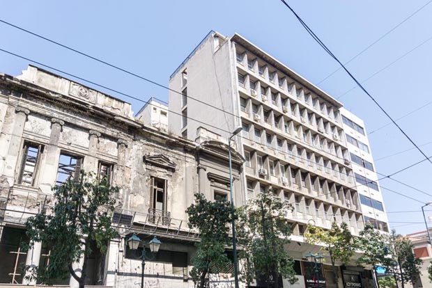 Old Buildings in Athens Greece