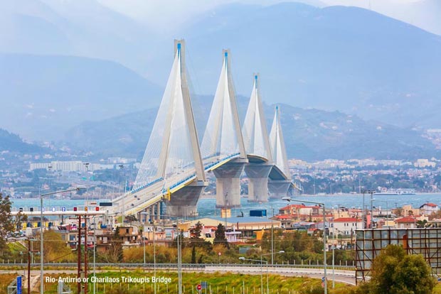 Rio-Antirrio or Charilaos Trikoupis Bridge