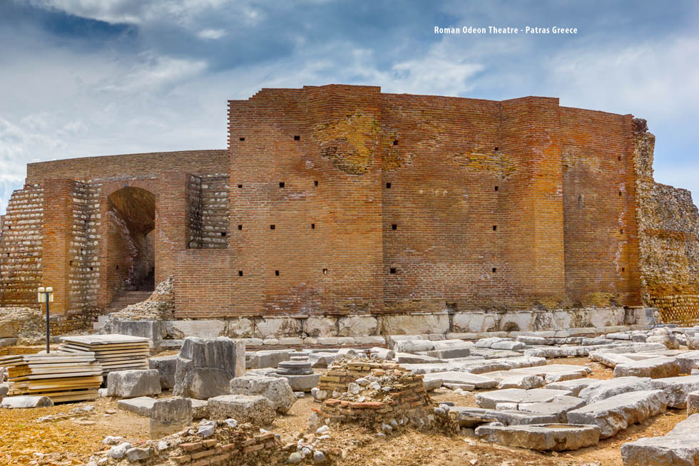 Roman Odeon Patras Theater Greece