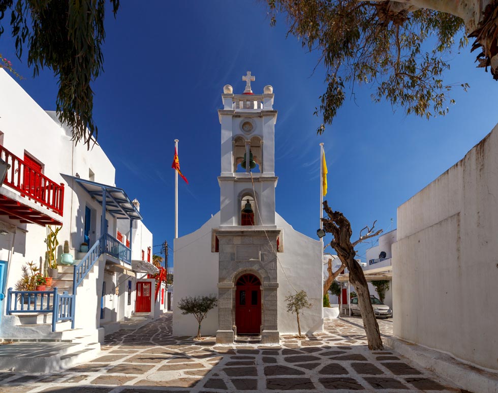 Church at Mykonos