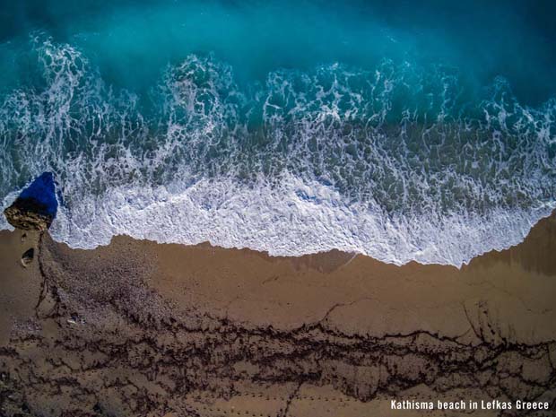 Kathisma Beach on Lefkas Greece