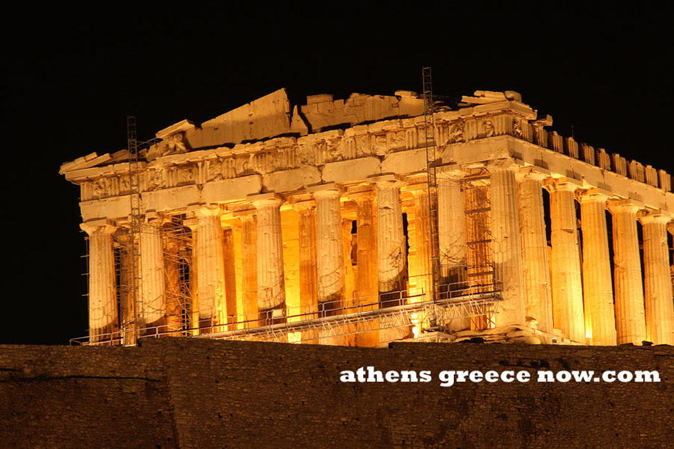 Parthenon by Night