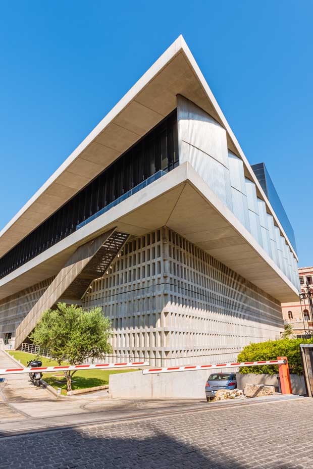 Acropolis Museum in Athens Greece