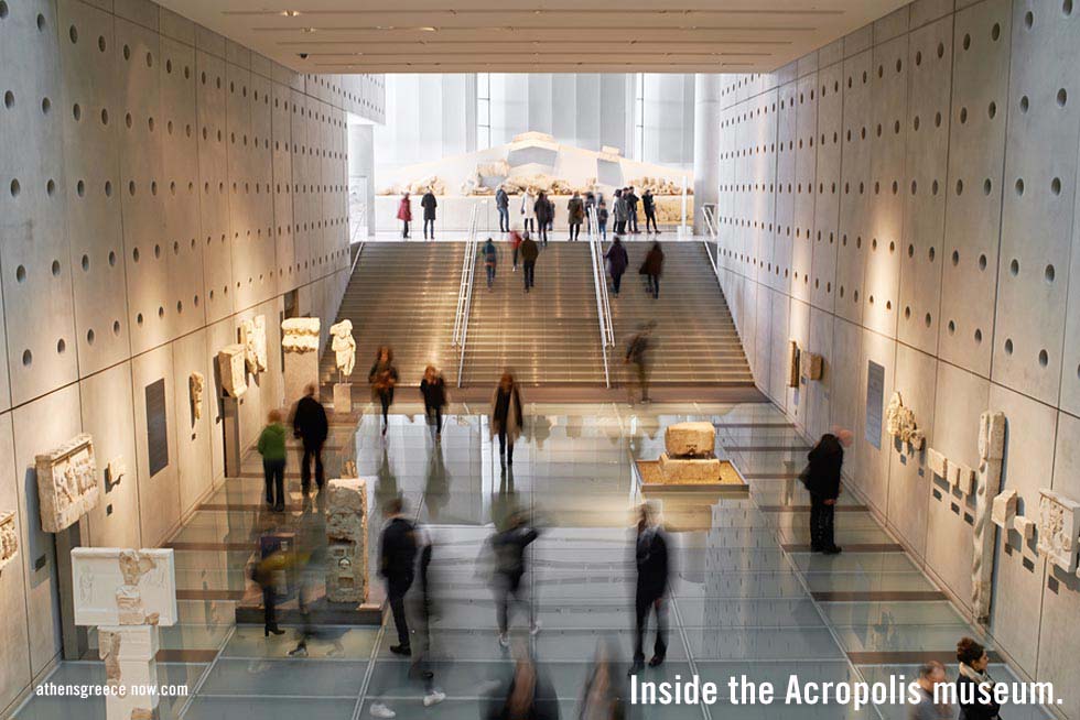 Inside the Acropolis Museum