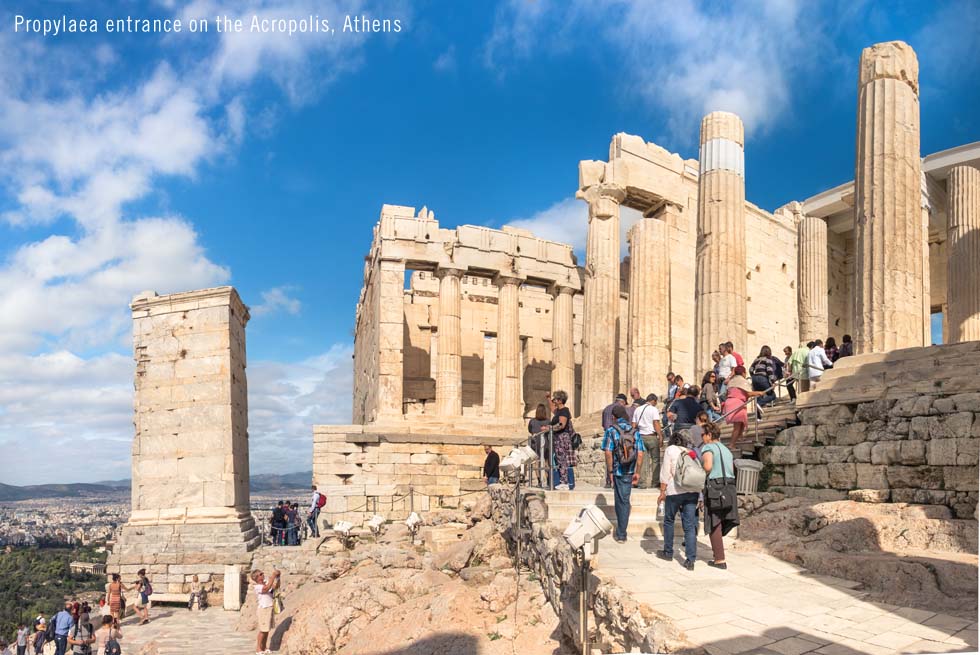 Propylaea entrance at Acropolis