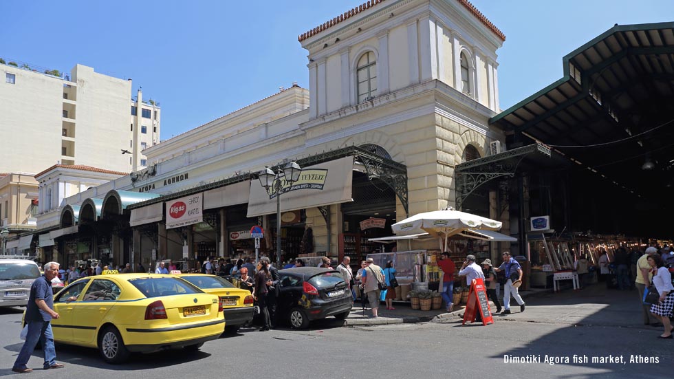 Fish Market Athens Greece