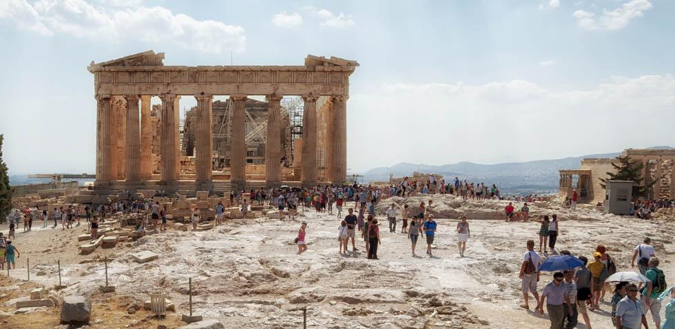 Atop the Acropolis