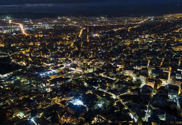 Athens Greece at Night