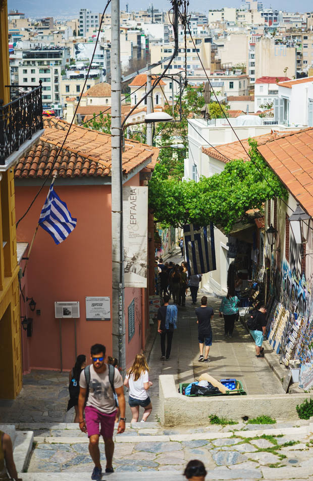 Walking in Greece