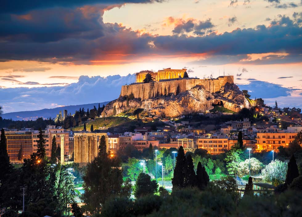 Athens Greece Acropolis Parthenon