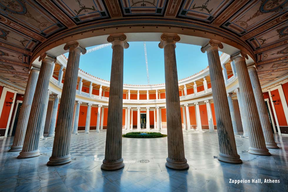 Zappeion Hall Athens Greece