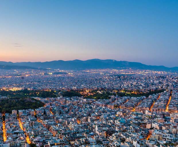 Athens Greece Sunset