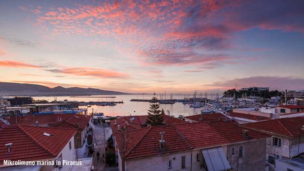 Mikrolimano marina in Piraeus