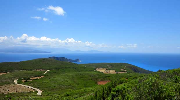 View over the Island of Lefkada