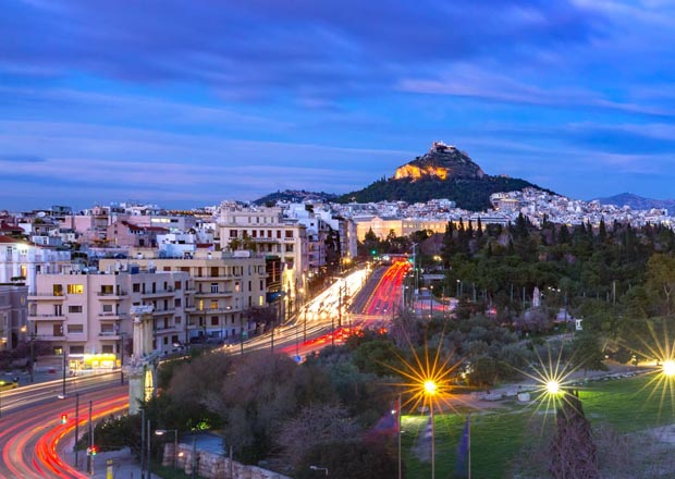 Night time Lycabettus